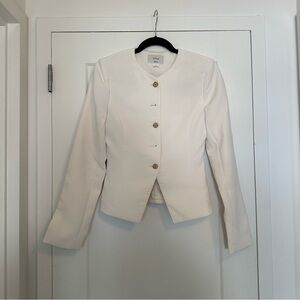 Aritzia Regal Blazer - Crepette - Light Birch
